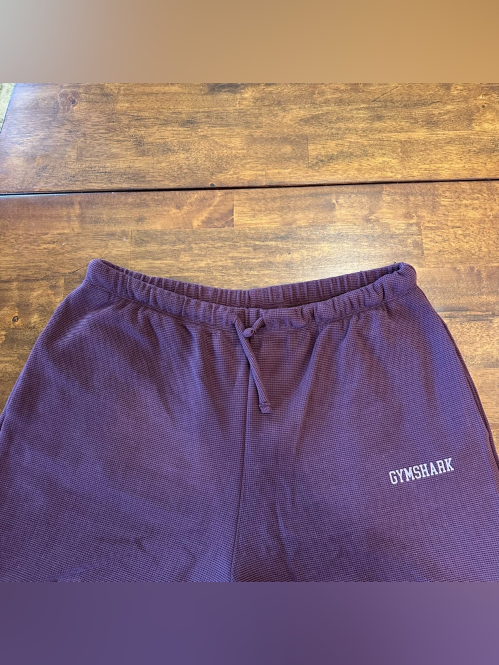 Gymshark Waffle Wide Leg Sweatpants - Picture 4 of 8
